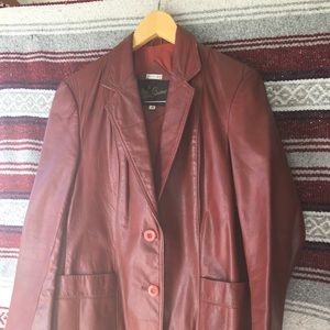 Vintage Leather Coat
